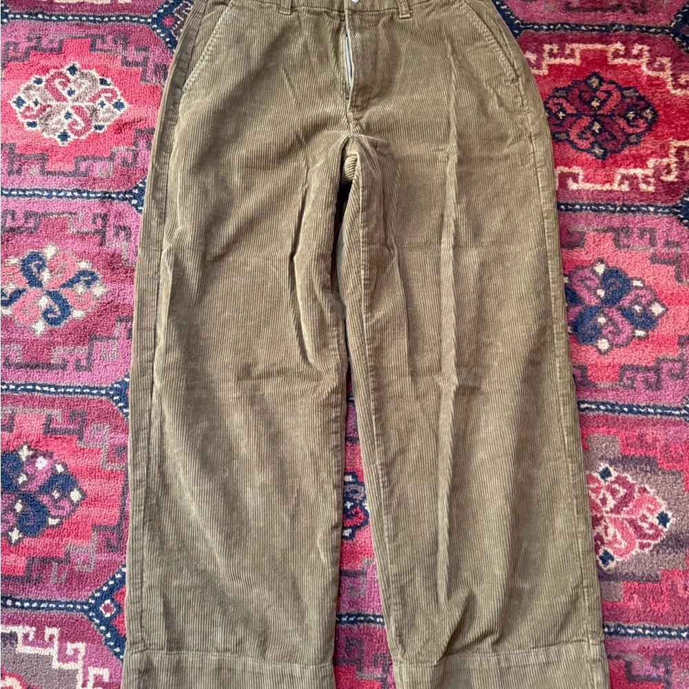 Old Navy Tan Corduroy Wide Leg Pants